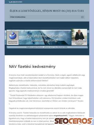 adotartozas.hu/nav-fizetesi-kedvezmeny tablet förhandsvisning