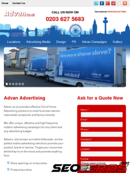 advan.co.uk tablet förhandsvisning