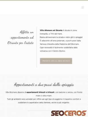 affitto-appartamenti-otranto.it tablet előnézeti kép