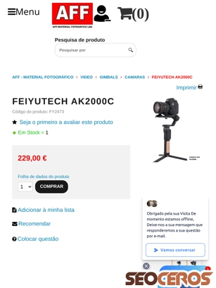 affloja.com/FEIYUTECH-AK2000C tablet प्रीव्यू 