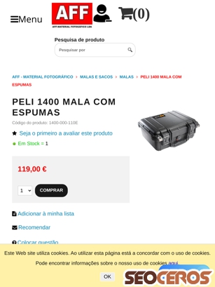 affloja.com/PELI-1400-MALA-COM-ESPUMAS tablet náhľad obrázku