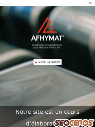 afhymat.com tablet preview