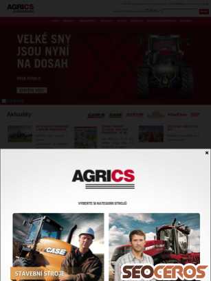 agrics.cz tablet náhľad obrázku