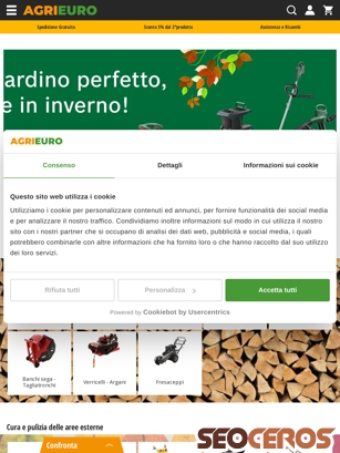 agrieuro.com tablet náhľad obrázku