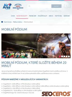 airarea.cz/nase-produkty/ostatni/mobilni-podium tablet náhľad obrázku