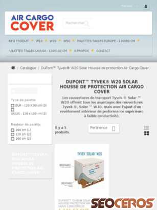 aircargocover.ch/fr/25-dupont-tyvek-w20-solar-housse-de-protection-air-cargo-cover tablet Vorschau
