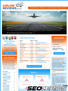 airlinereviews.co.uk tablet náhľad obrázku