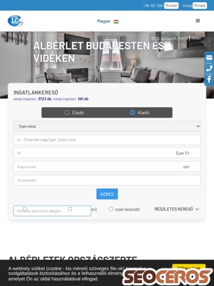 alberlet.info tablet Vorschau