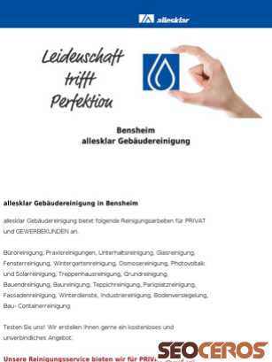 allesklar-gebaeudereinigung.de/gebaeudereinigung-bensheim.html tablet náhled obrázku
