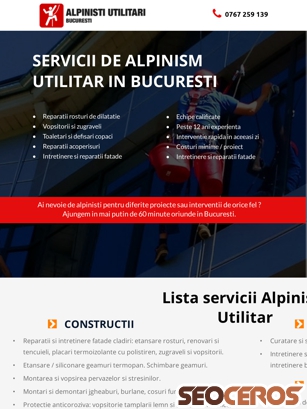 alpinism-utilitarbucuresti.ro tablet previzualizare