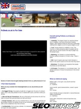 pcdesk.co.uk tablet náhľad obrázku