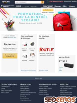 amazon.fr tablet preview