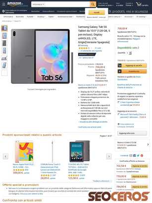 amazon.it/Samsung-Galaxy-incluso-Display-sAMOLED/dp/B07W177Z67 tablet náhled obrázku