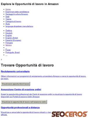 amazon.jobs/it tablet Vista previa