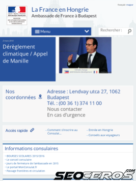 ambafrance-hu.org tablet náhled obrázku