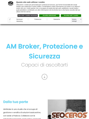 ambroker.info tablet előnézeti kép