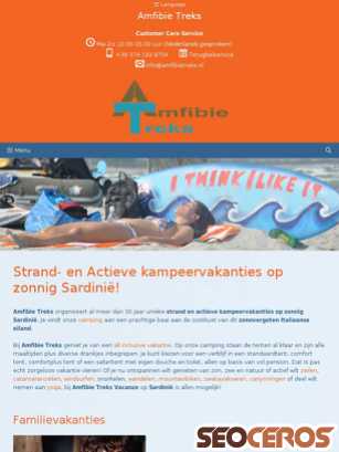 amfibietreks.nl tablet förhandsvisning