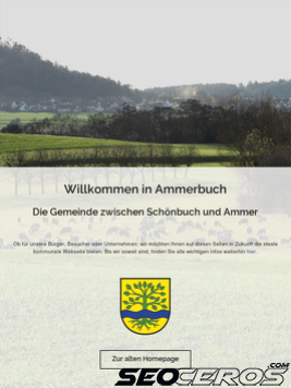 ammerbuch.de tablet előnézeti kép