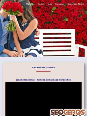 amorbrazil.com/casamento-alemao tablet preview