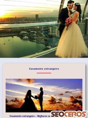 amorbrazil.com/casamento-estrangeiro tablet Vista previa