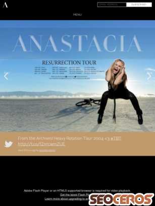 anastacia.com tablet náhled obrázku