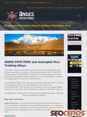 andespathperu.com/ausangate-peru-trekking-5days tablet Vorschau