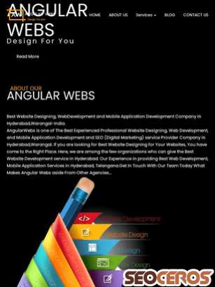 angularwebs.com tablet preview