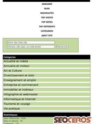 annuaire-gratuit-referencement.com tablet náhľad obrázku