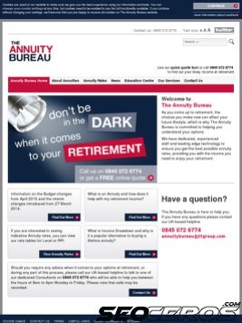 annuity-bureau.co.uk tablet förhandsvisning