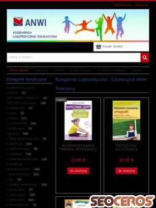 anwi.edu.pl tablet Vorschau
