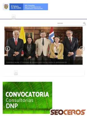 apccolombia.gov.co tablet Vista previa