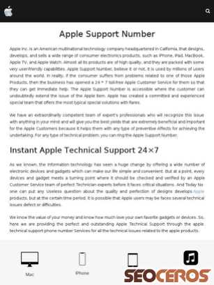 apple-helpphonenumber.com tablet preview