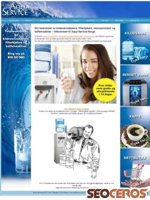 aqua-service.no tablet Vorschau