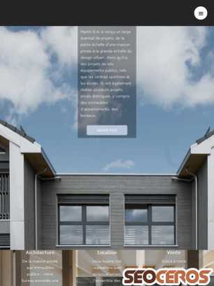 architecture-nyon.ch tablet preview