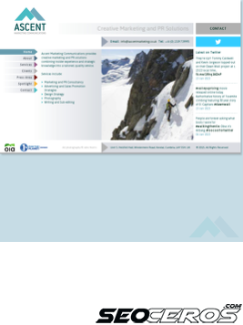 ascentmarketing.co.uk tablet náhľad obrázku