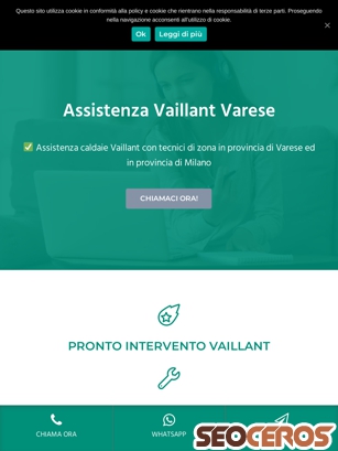 assistenza-vaillant.com tablet anteprima