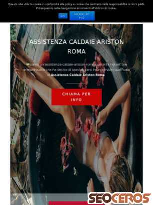 assistenzacaldaieariston-roma.com tablet previzualizare