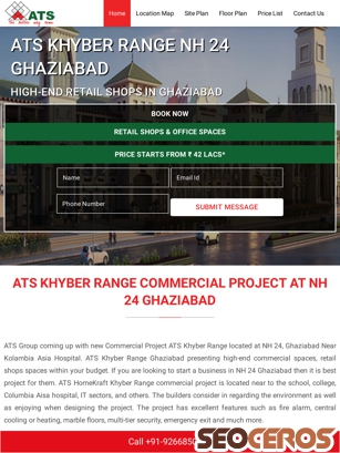 atskhyberrangenh24ghaziabad.net.in tablet prikaz slike