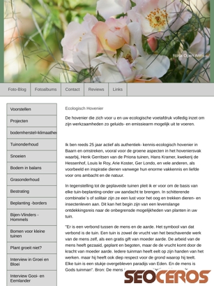 authentiekhovenier.nl tablet Vista previa