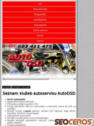 autodsd.cz tablet preview