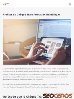 auxiliis.fr/cheque-transformation-numerique tablet prikaz slike