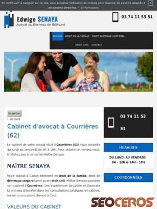 avocat-senaya.fr tablet előnézeti kép