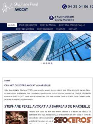 avocat-stephane-perel.fr tablet náhled obrázku