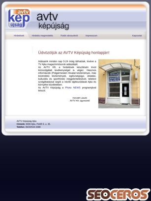 avtv.hu tablet előnézeti kép