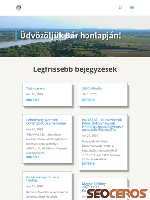 bar.hu tablet náhľad obrázku