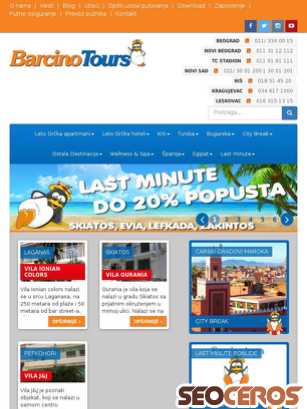 barcino.travel tablet previzualizare