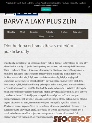 barvyplus.cz/dlouhodoba-ochrana-dreva tablet náhled obrázku