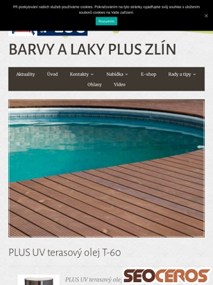barvyplus.cz/plus-uv-terasovy-olej-t-60 tablet Vista previa