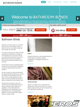 bathroomblinds.co.uk tablet förhandsvisning