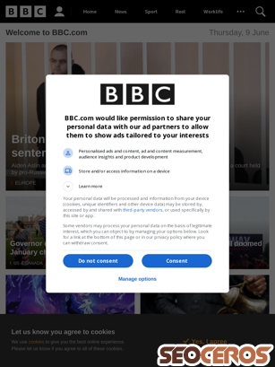 bbc.com tablet preview